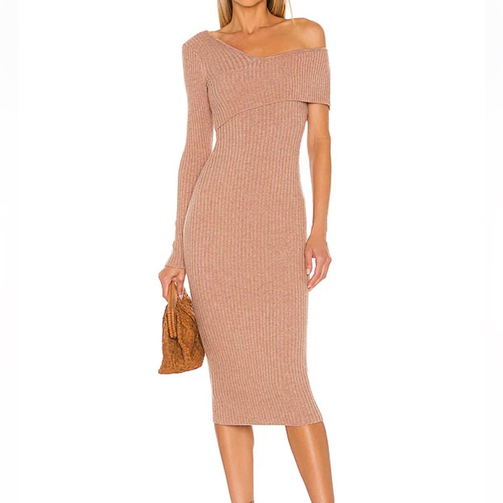 Lovers + Friends Knit Midi Dress in Small